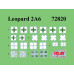 Leopard 2A6 Збройні Сили України  1/72 ICM 72820
