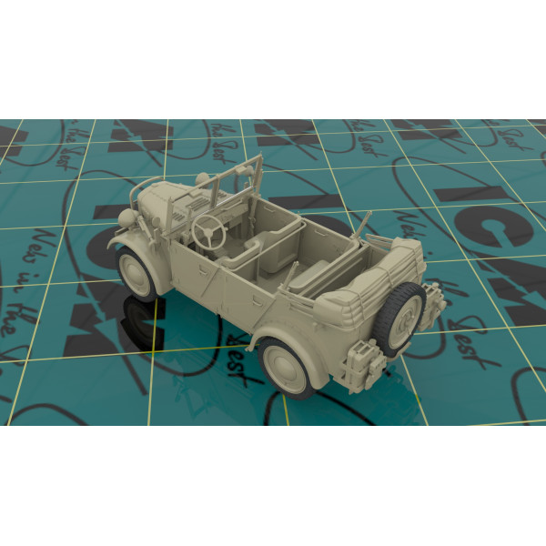 Позашляхові автомобілі Вермахту (Kfz.1, Horch 108 Typ 40, L1500A) 1/35 ICM DS3503