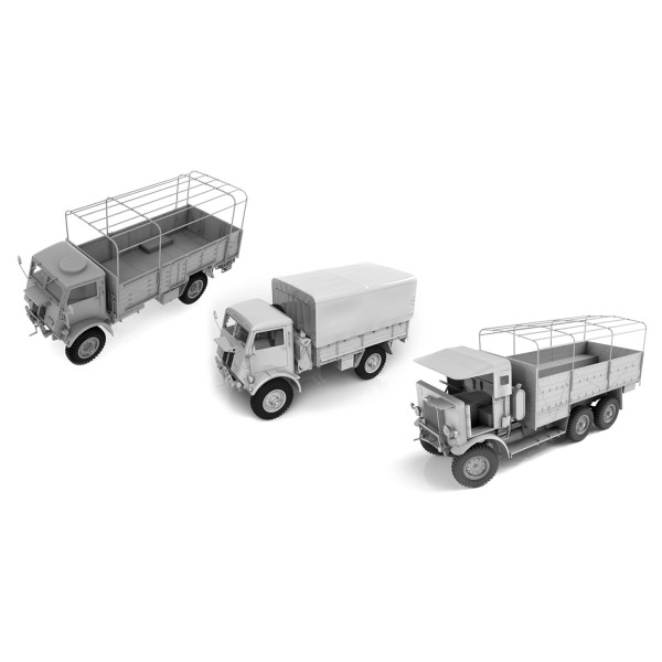 Британські вантажівки часів Другої світової війни 1/35 ICM DS3511