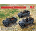 Німецькі легкі всюдиходи Вермахту IIMB (три моделі в наборі) 1/35 ICM DS3513