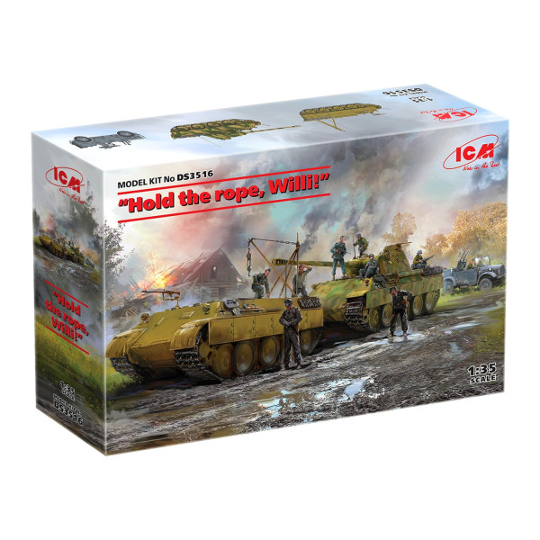 "Тримай трос, Віллі" (3 моделі в наборі) 1/35 ICM DS3516