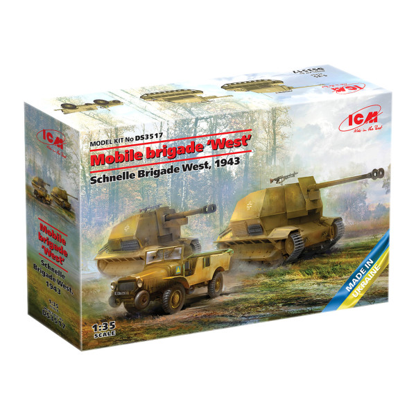 Мобільна бригада «Захід» (Schnelle Brigade West), 1943 рік ICM DS3517