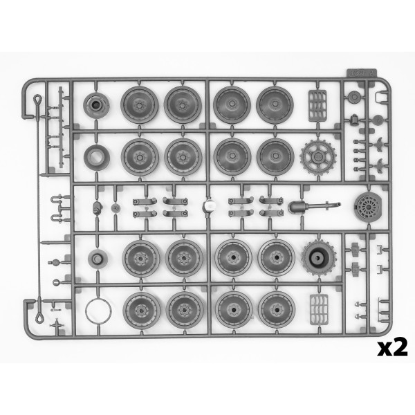 Сталеві коти Panzerwaffe 2СВ  1/35 ICM DS3524