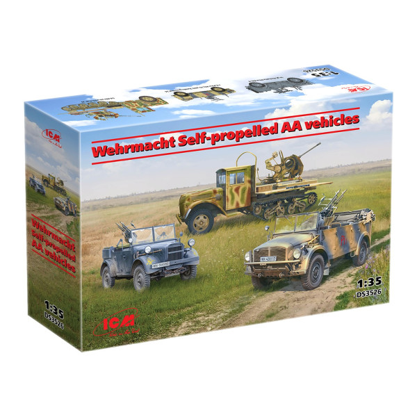 Мобільні зенітні установки Вермахту WWII ICM DS3526