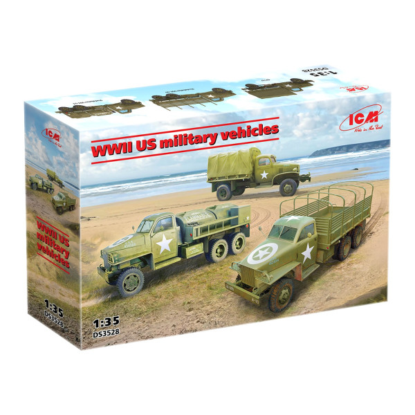 Військові автомобілі США 2СВ 1/35 ICM DS3528