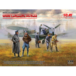 WWII Luftwaffe Airfield 1/48 ICM DS4801