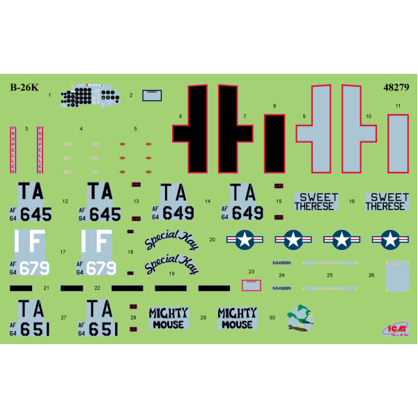 Аеродром Нахон ВПС США у В'єтнамі 1/48 ICM DS4804