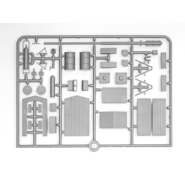 Аеродром бомбардувальної групи Люфтваффе WWII 1/48 ICM DS4805