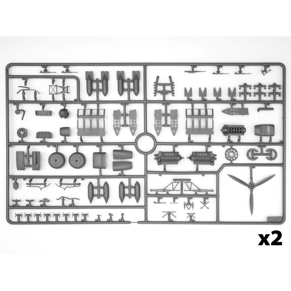 Аеродром бомбардувальної групи Люфтваффе WWII 1/48 ICM DS4805