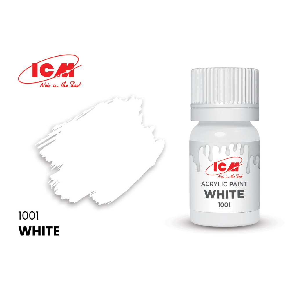 White ICM 1001 (12ml)