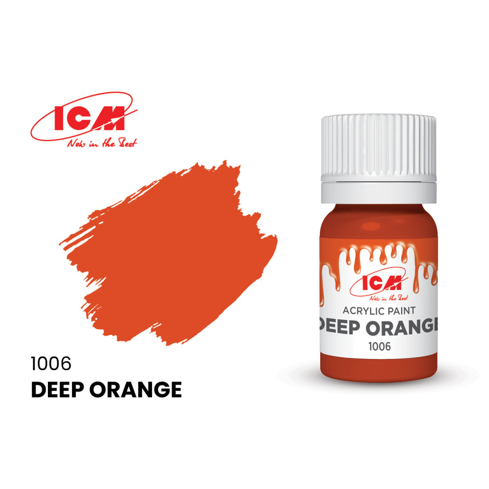 Deep orange ICM 1006 (12ml)