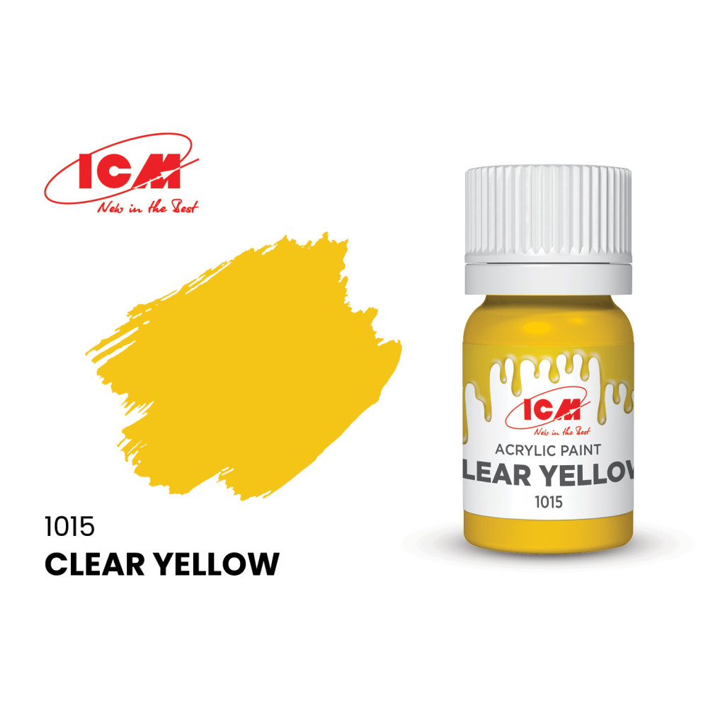 Clear yellow ICM 1015 (12ml)