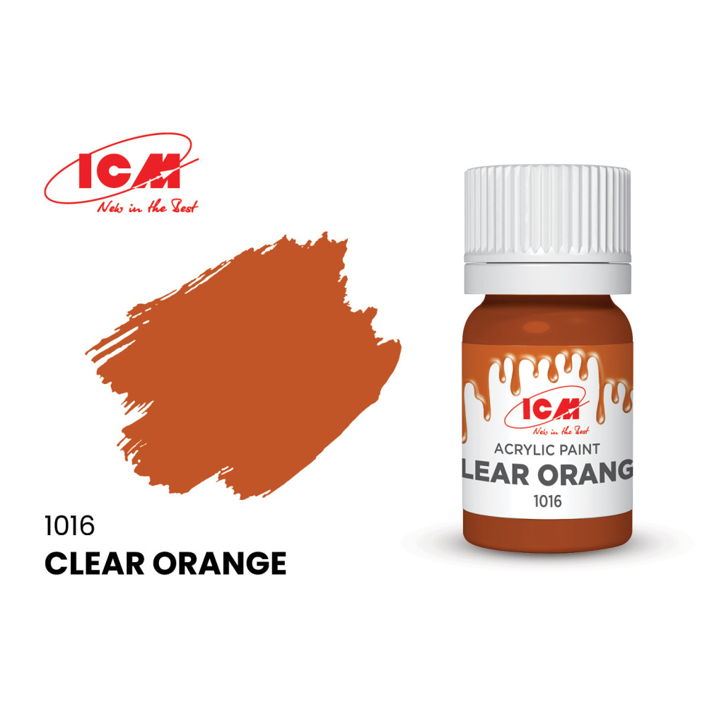 Clear orange ICM 1016 (12ml)