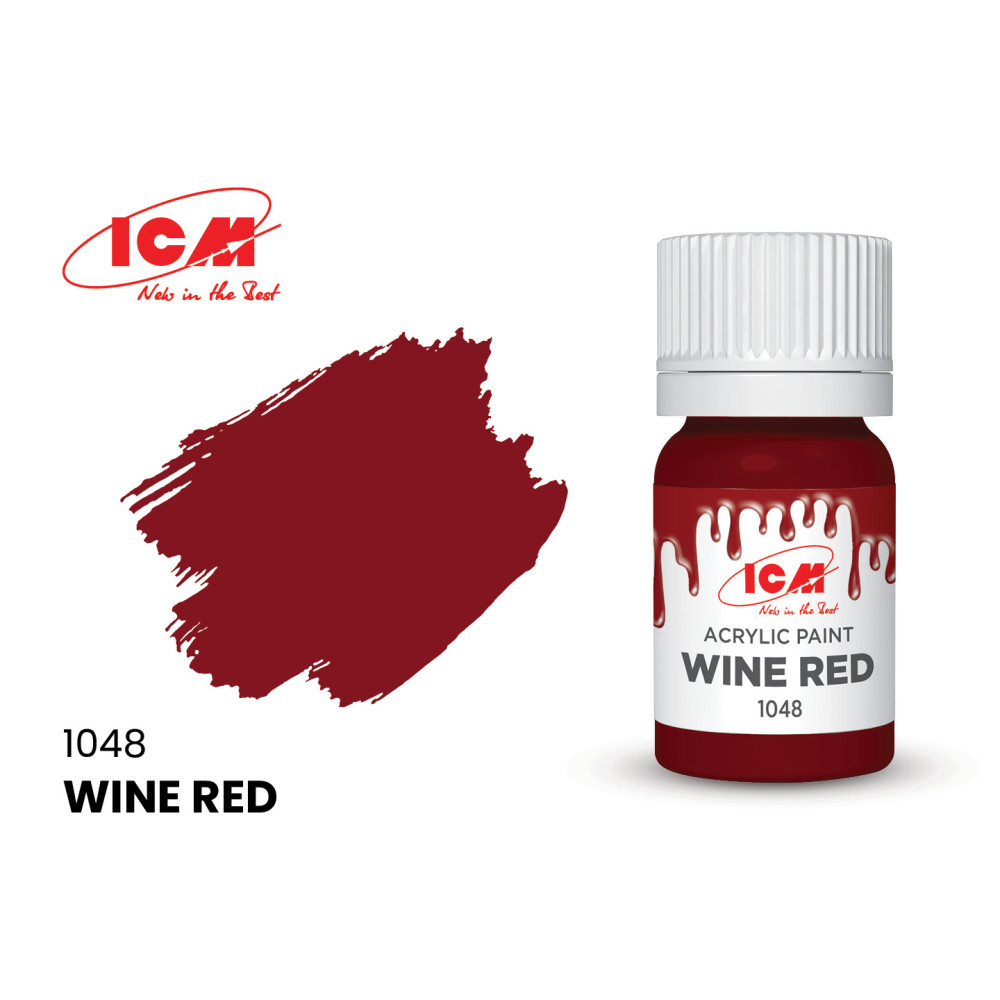 Wine red ICM 1048 (12ml)