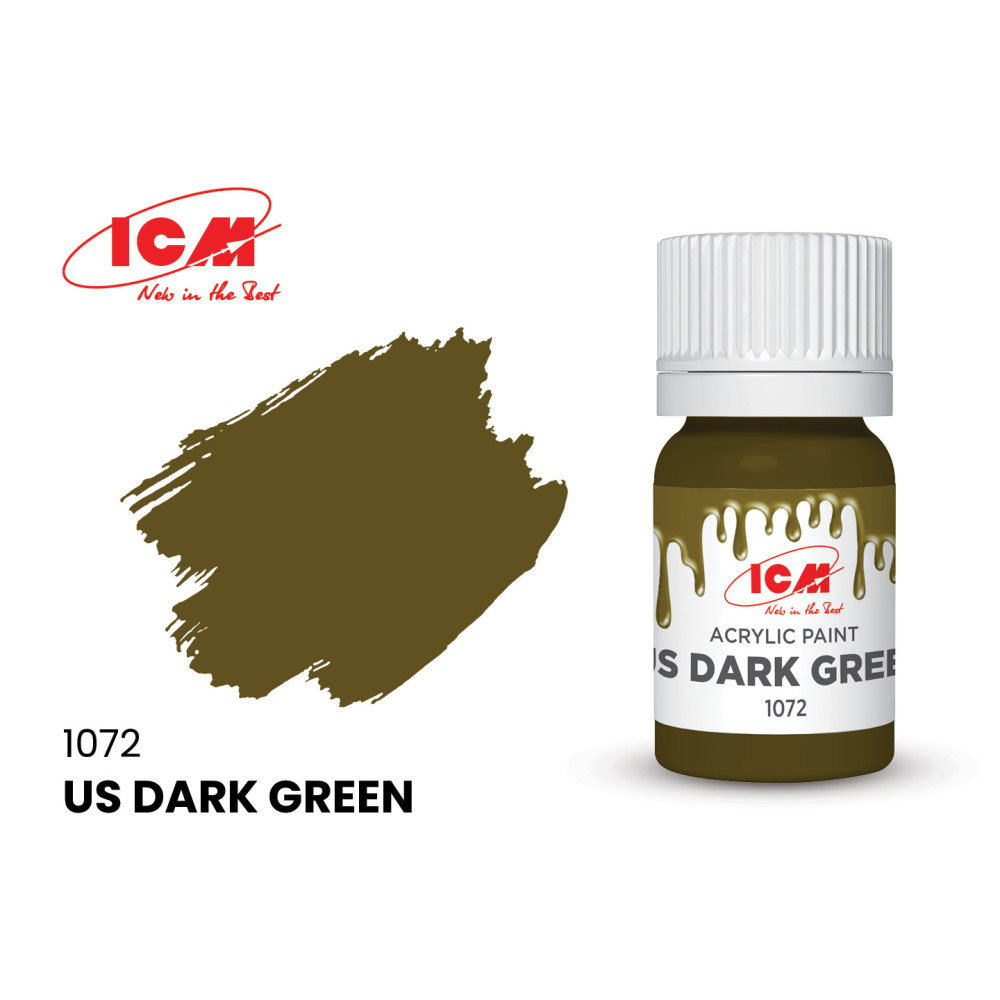 US dark green ICM 1072 (12ml)