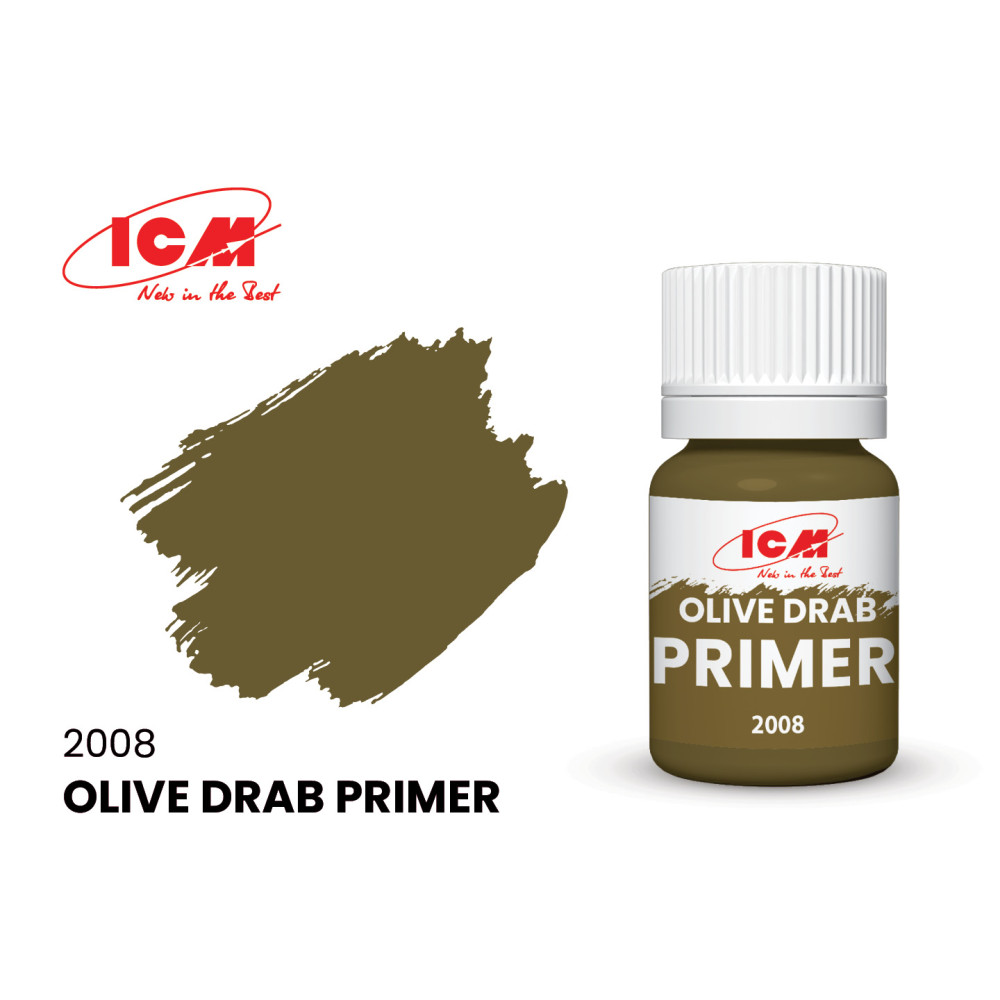 Primer Olive Drab   (17 ml) ICM 2008