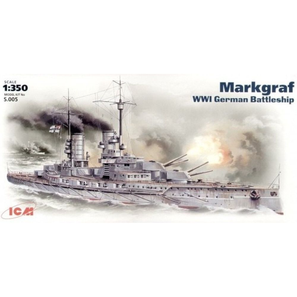 'Markgraf' WWI German battleship 1/350 ICM S005