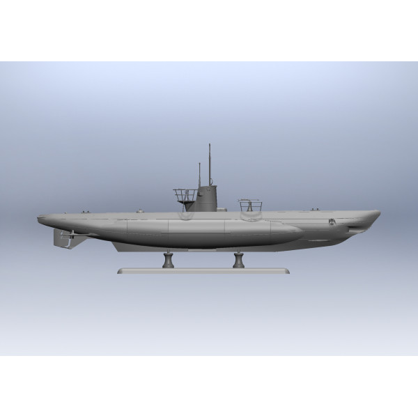 German Submarine U-Boat Type IIB (1943) 1/144  ICM S010