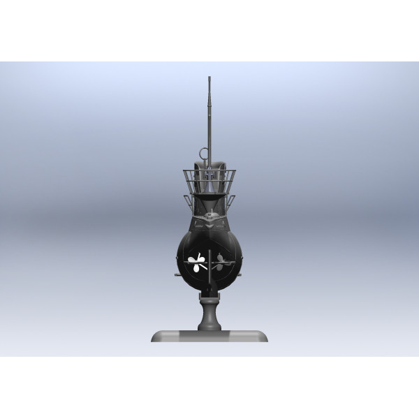 German Submarine U-Boat Type IIB (1943) 1/144  ICM S010