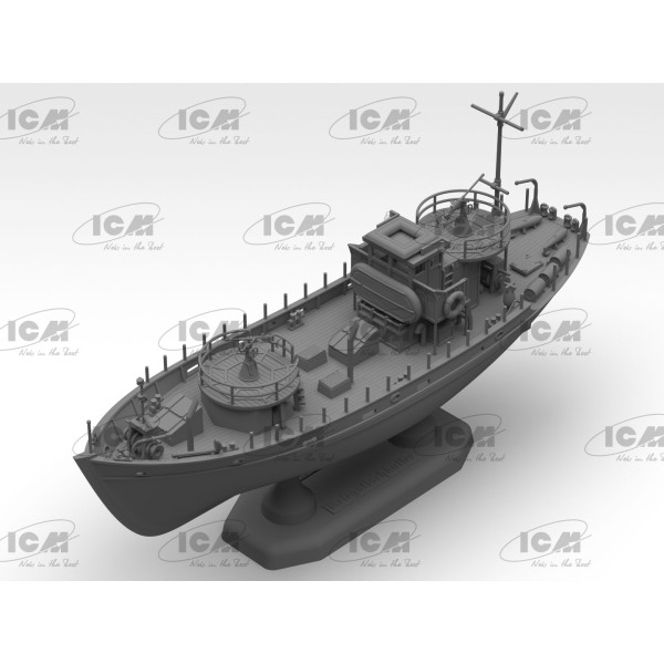 KFK Kriegsfischkutter Німецький багатоцільовий катер WWII  1/144 ICM S012