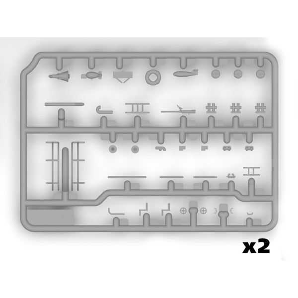 KFK Kriegsfischkutter Німецький багатоцільовий катер WWII  1/144 ICM S012