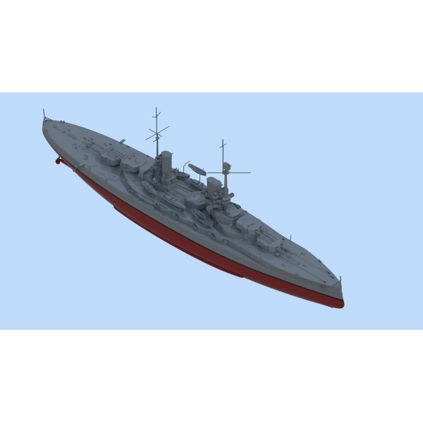 "Кеніг", Німецький лінійний корабель І МВ 1/700 ICM S014
