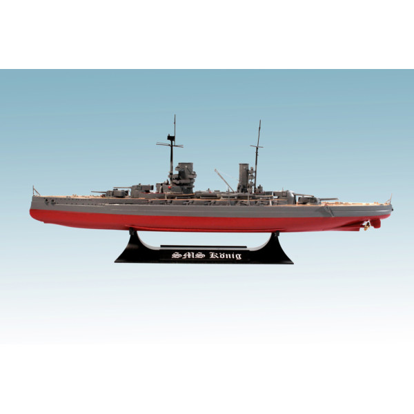 "Кеніг", Німецький лінійний корабель І МВ 1/700 ICM S014