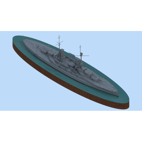 "Кеніг", Німецький лінійний корабель І МВ 1/700 ICM S014
