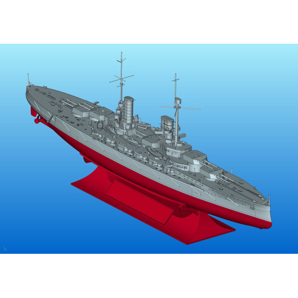 "Кронпринц", Німецький лінійний корабель І МВ 1/700 ICM S016
