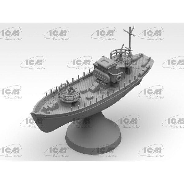 KFK Kriegsfischkutter Німецький багатоцільовий катер WWII 1/350 ICM S.018