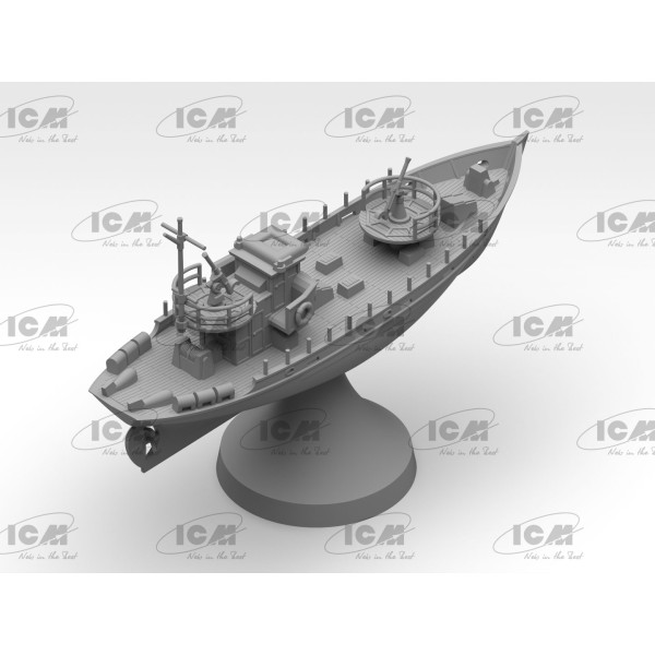 KFK Kriegsfischkutter Німецький багатоцільовий катер WWII 1/350 ICM S.018