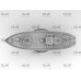 KFK Kriegsfischkutter Німецький багатоцільовий катер WWII 1/350 ICM S.018