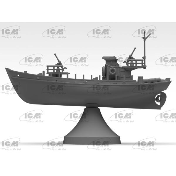 KFK Kriegsfischkutter Німецький багатоцільовий катер WWII 1/350 ICM S.018