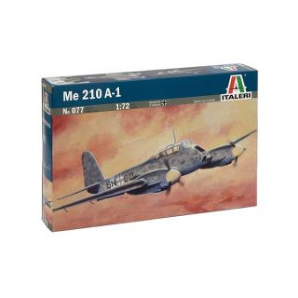 Літак  Me-210A-1 1/72 Italeri 0077