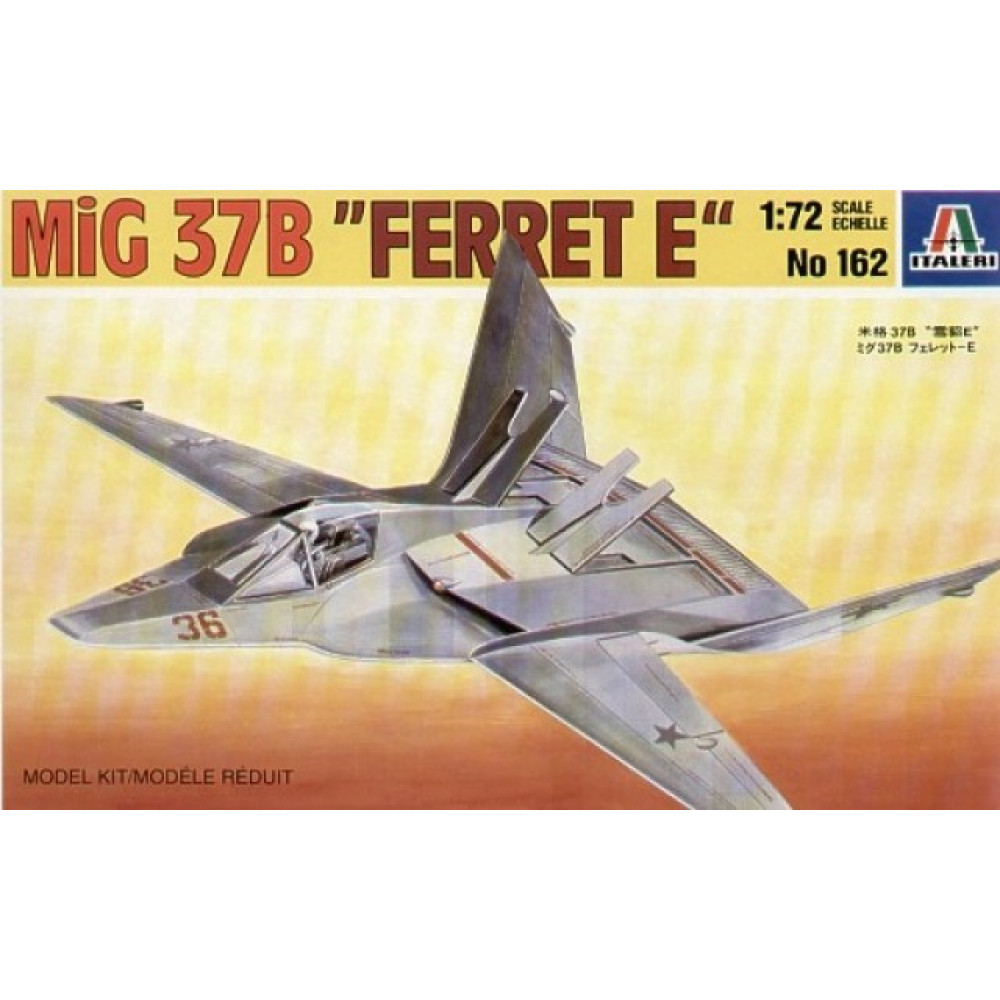 Літак  МіГ-37Б 1/72 Italeri 0162