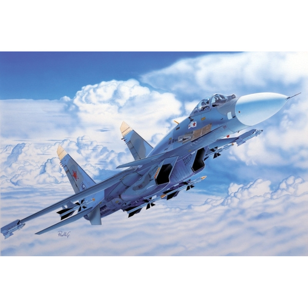 Літак  SU-27 Sukhoi  1/72 Italeri 0197