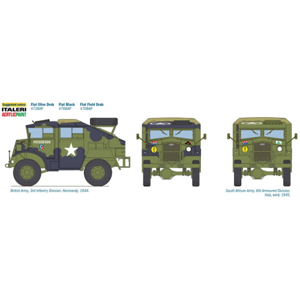 Артилерійський тягач Chevrolet Gun Tractor 1/35 Italeri 0240