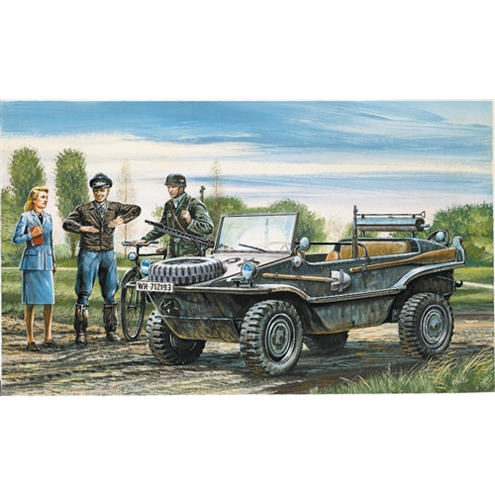 Kfz.2 VW Typ 166 Schwimmwagen 1/35 Italeri  0313