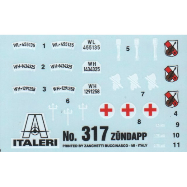 Zundapp KS750 1/35 Italeri  0317