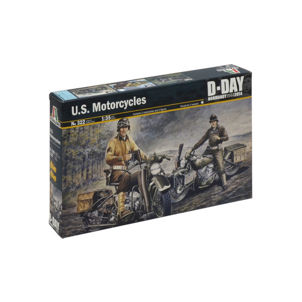 Американські мотоцикли Harley Davidson 1/35 Italeri 0322