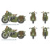 Американські мотоцикли Harley Davidson 1/35 Italeri 0322