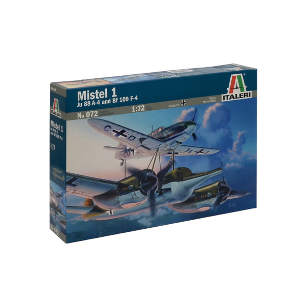 Літак  Mistel 1 (JU-88 A4/ME-109) 1/72 Italeri  0072