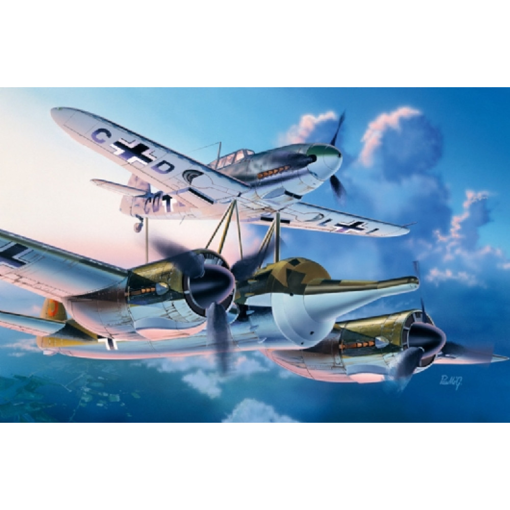 Літак  Mistel 1 (JU-88 A4/ME-109) 1/72 Italeri  0072