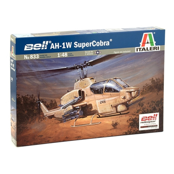 Вертоліт Bell AH-1W SuperCobra 1/48 Italeri 0833
