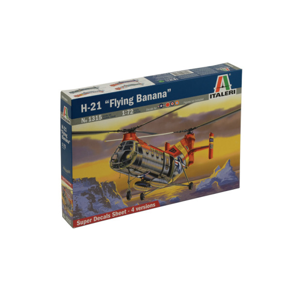 Гелікоптер H-21 Flying Banana 1/72 Italeri  1315