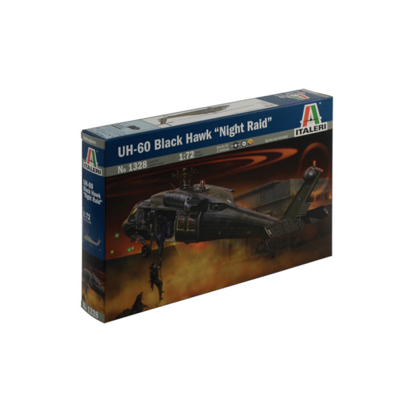 Гвинтокрил  UH - 60 Black Hawk "Night Raid" 1/72 Italeri 1328