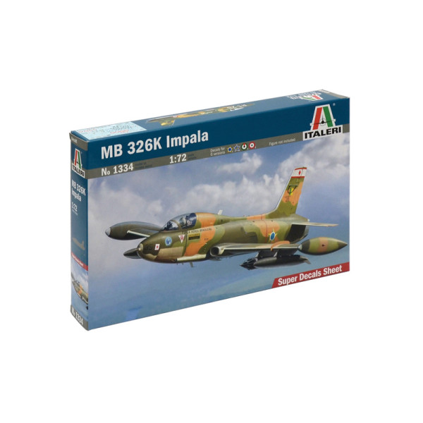 Літак  MB 326K Impala 1/72 Italeri 1334