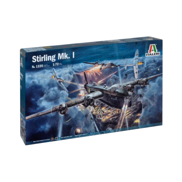 Літак Stirling Mk.I 1/72 Italeri  1335
