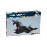 Збірна модель винищувач EF 2000 Typhoon IIB 1/72 Italeri 1340 Збірна модель винищувач EF 2000 Typhoon IIB 1/72 Italeri 1340