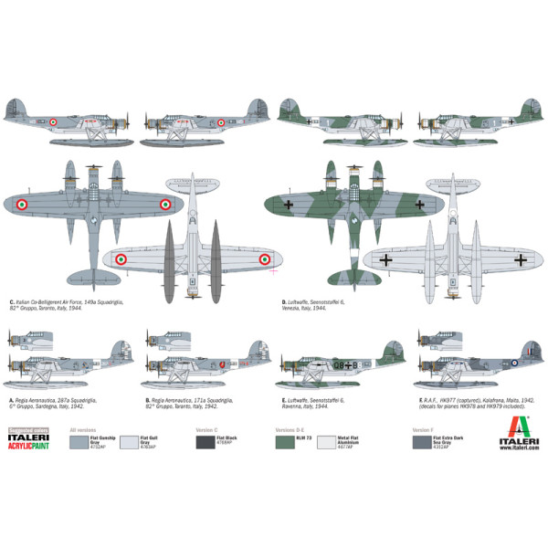 Cant Z.506 Airpone  1/72 Italeri  1360